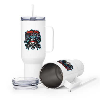Travel Mug | Roanoke Rapids Pirates | Reaver Captain Logo