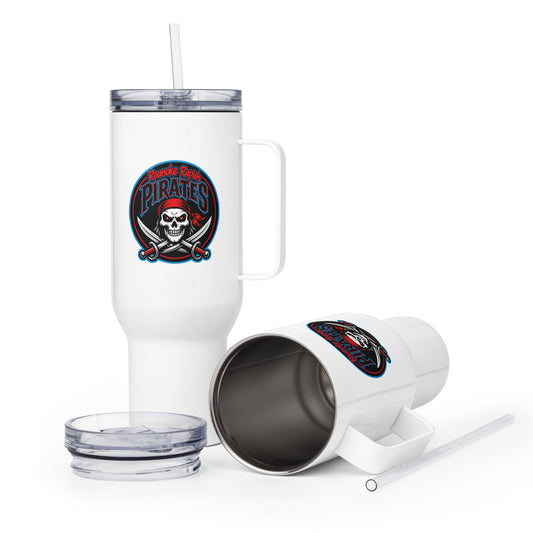 Travel Mug | Roanoke Rapids Pirates | Shield Logo