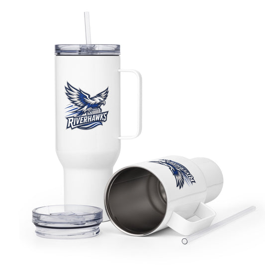 Travel Mug | Rochester Riverhawks | Crest Logo