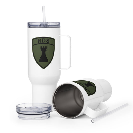 Travel Mug | Rook Defense Solutions | Crest Logo
