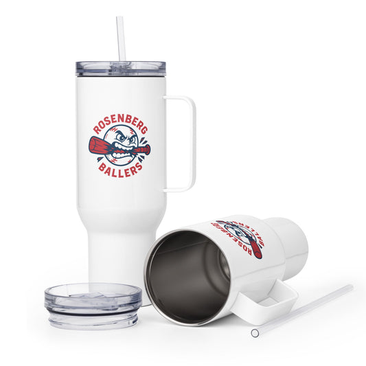 Travel Mug | Rosenberg Ballers | Vanguard Logo