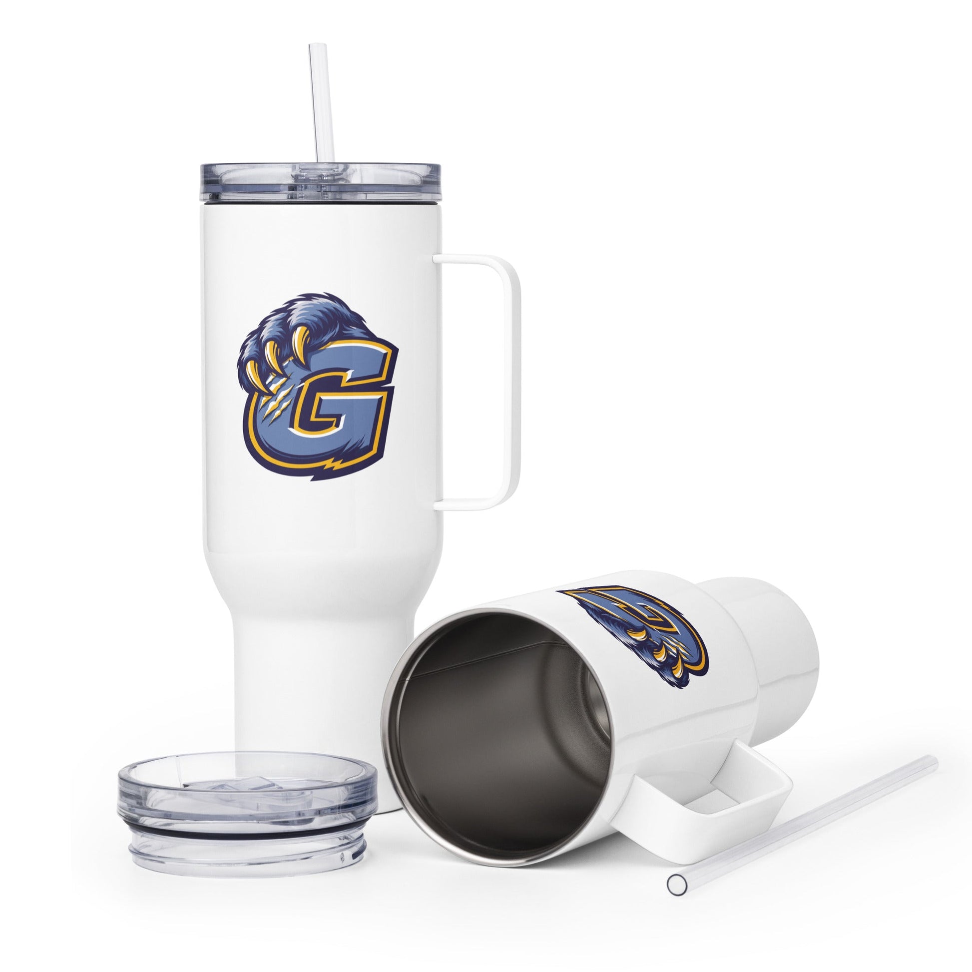 Travel Mug | Rutherford County Grizzlies Football | G Logo