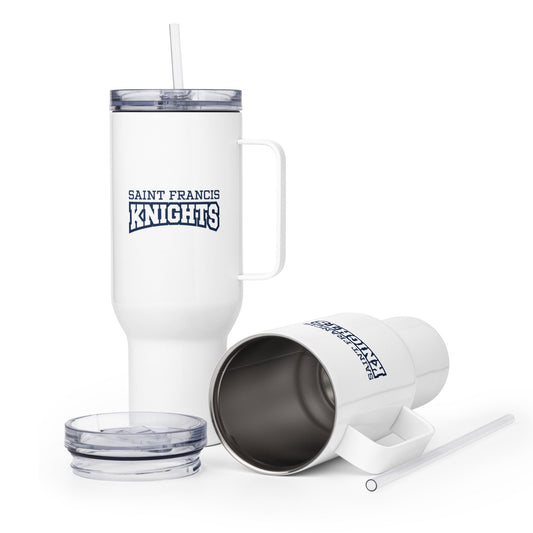 Travel Mug | Saint Francis School | Modern Script Logo