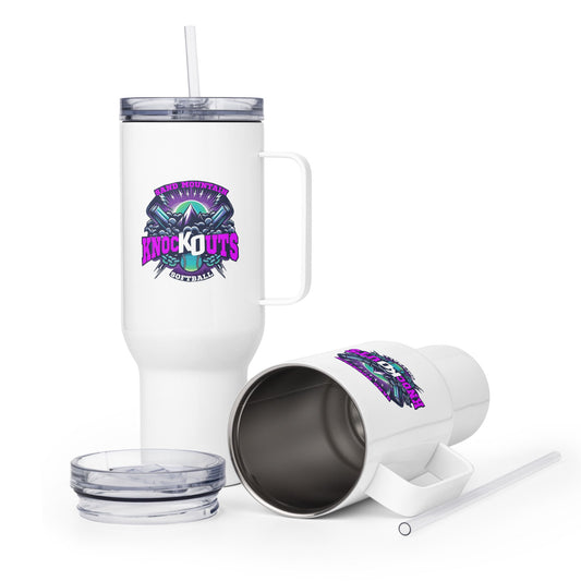 Travel Mug | Sand Mountain Knockouts | Ball & Bat Logo