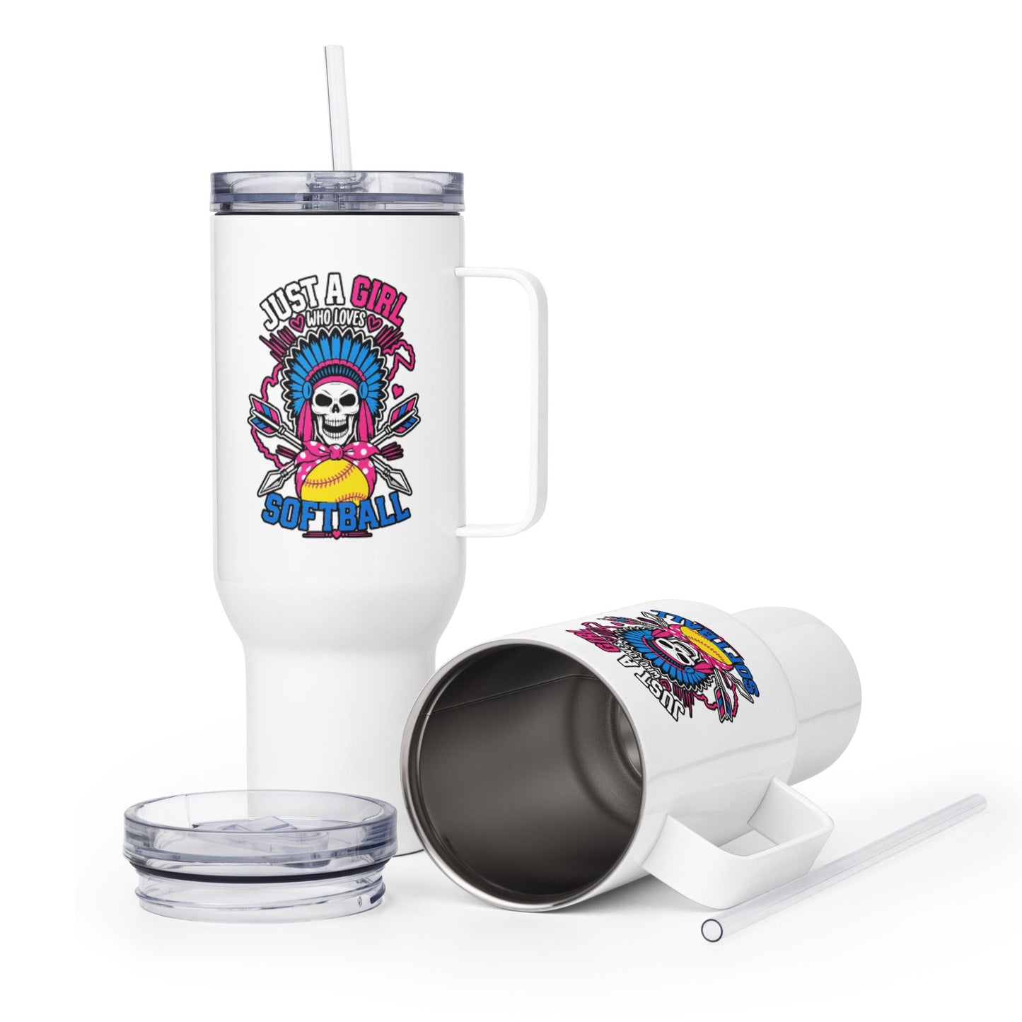 Travel Mug | Savage Softball | Athletics Logo