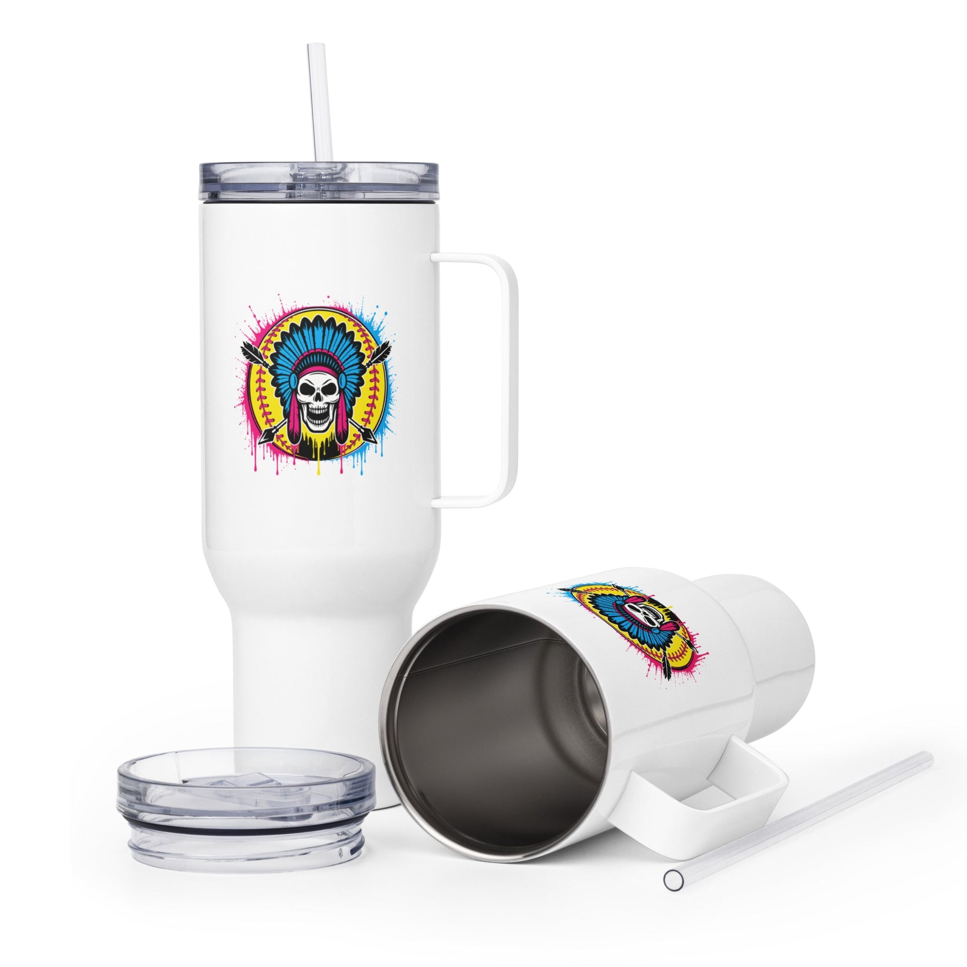 Travel Mug | Savage Softball | Emblem Logo