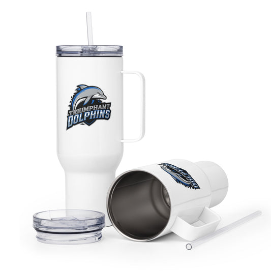 Travel Mug | SE Triumphant Dolphins | Dolphins Mascot Logo