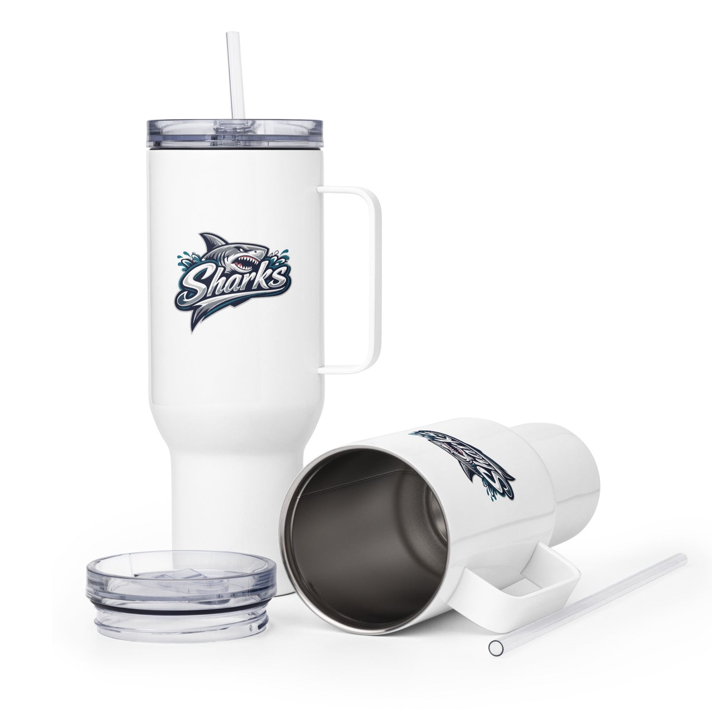 Travel Mug | Sharks | Sharks Logo