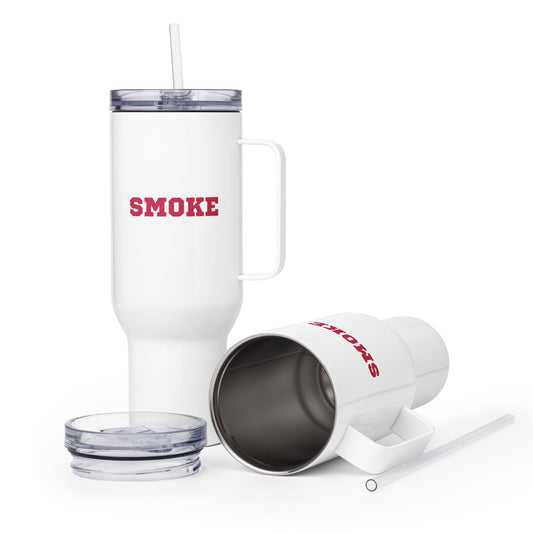 Travel Mug | Smoke 14U Softball | Modern Script Logo