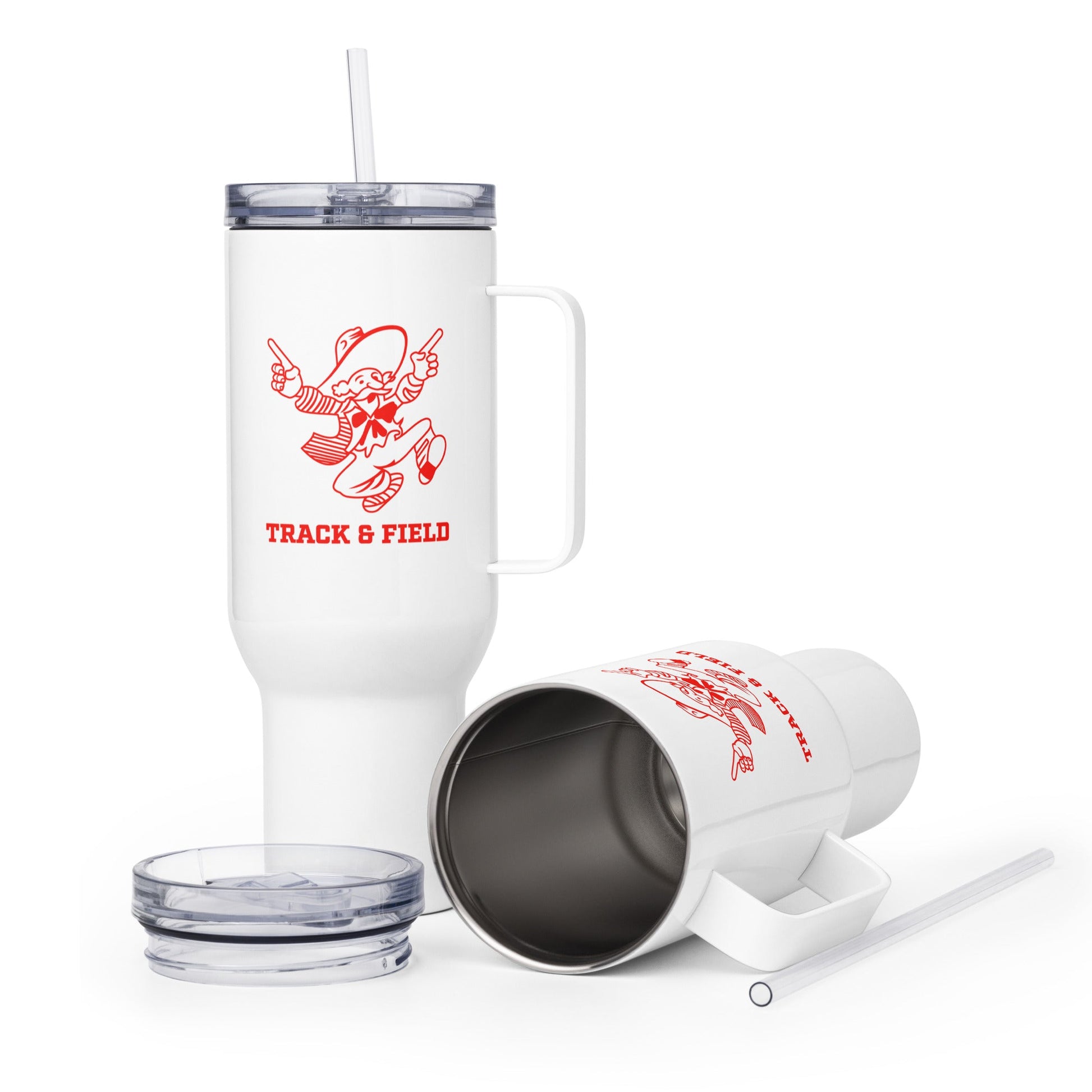 Travel Mug | South High Track | Mascot Logo