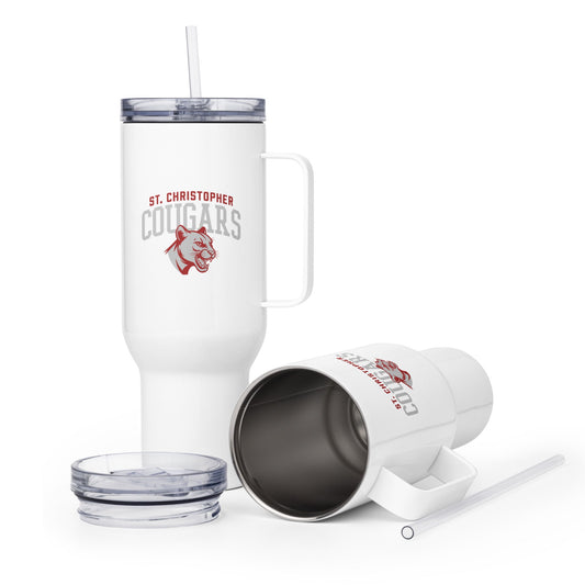 Travel Mug | St. Christopher Cougars | Classic Logo