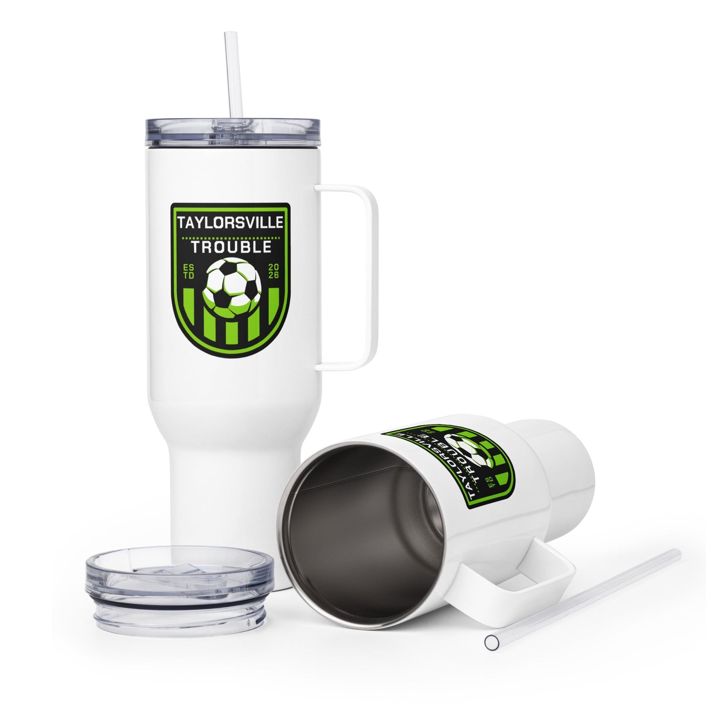 Travel Mug | Taylorsville Trouble | Shield Logo