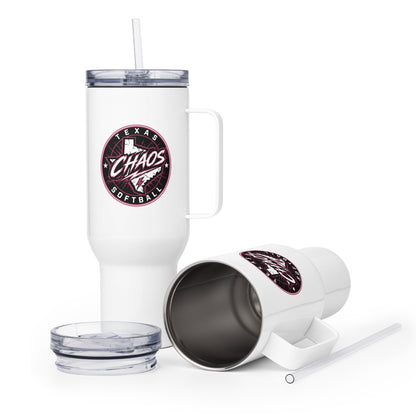 Travel Mug | Texas Chaos | Badge Logo