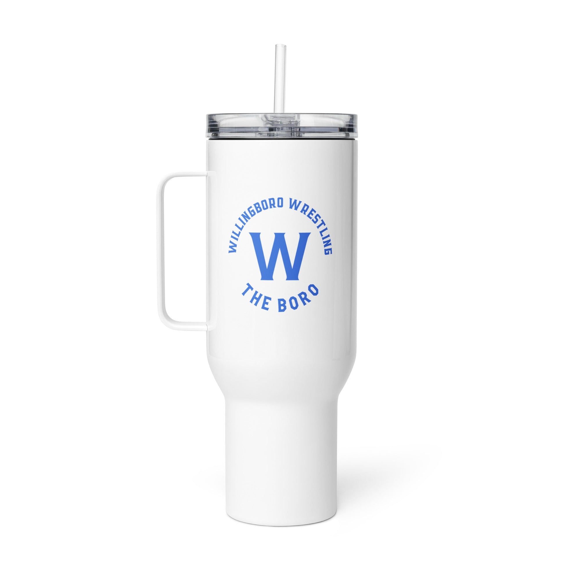 Travel Mug | The Boro Brand | Script Logo