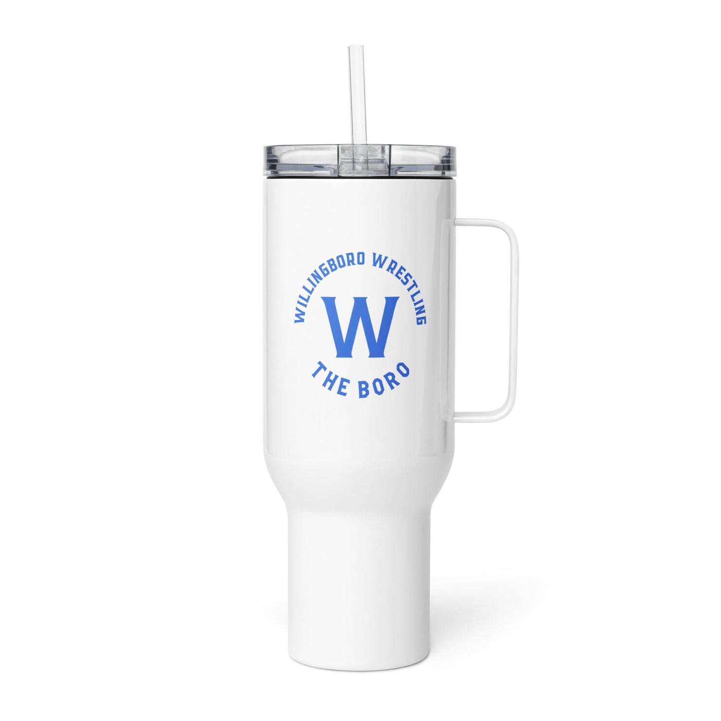 Travel Mug | The Boro Brand | Script Logo