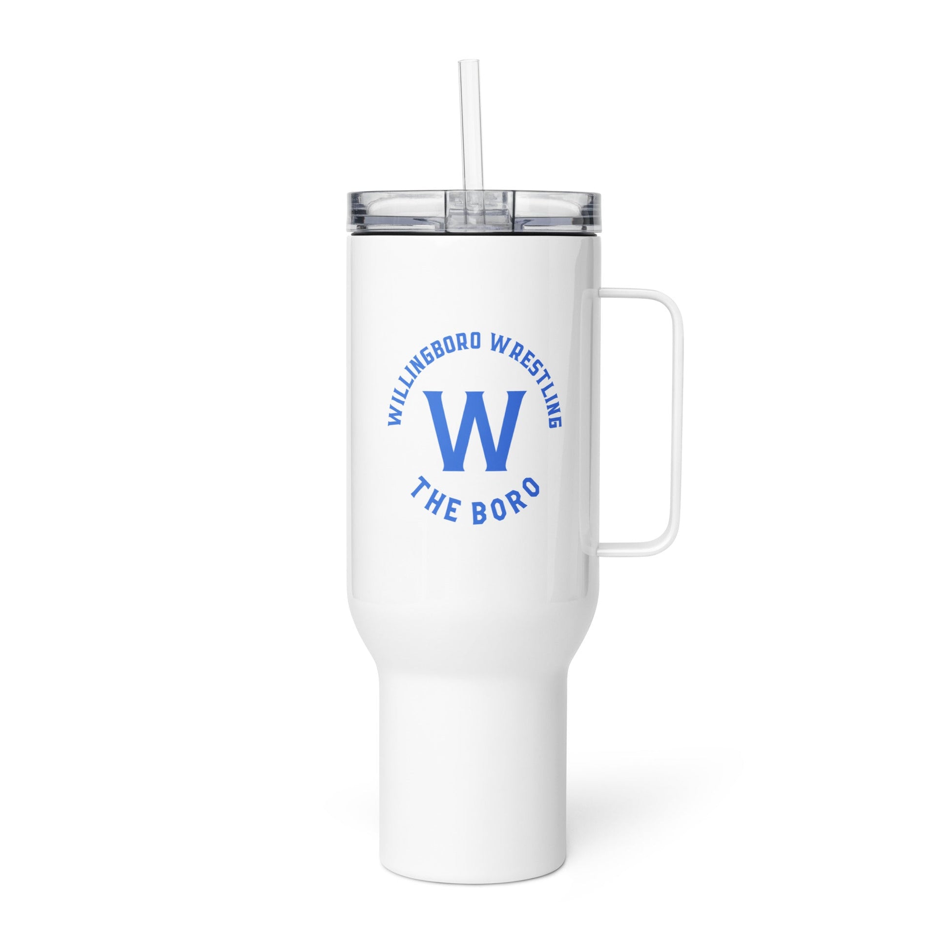 Travel Mug | The Boro Brand | Script Logo