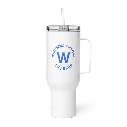 Travel Mug | The Boro Brand | Script Logo