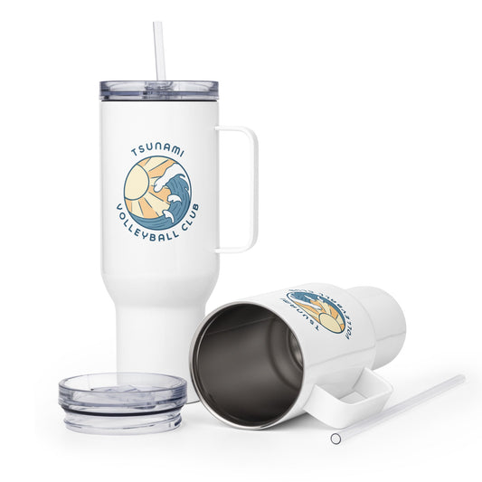 Travel Mug | Tsunami Volleyball Club | Emblem Logo