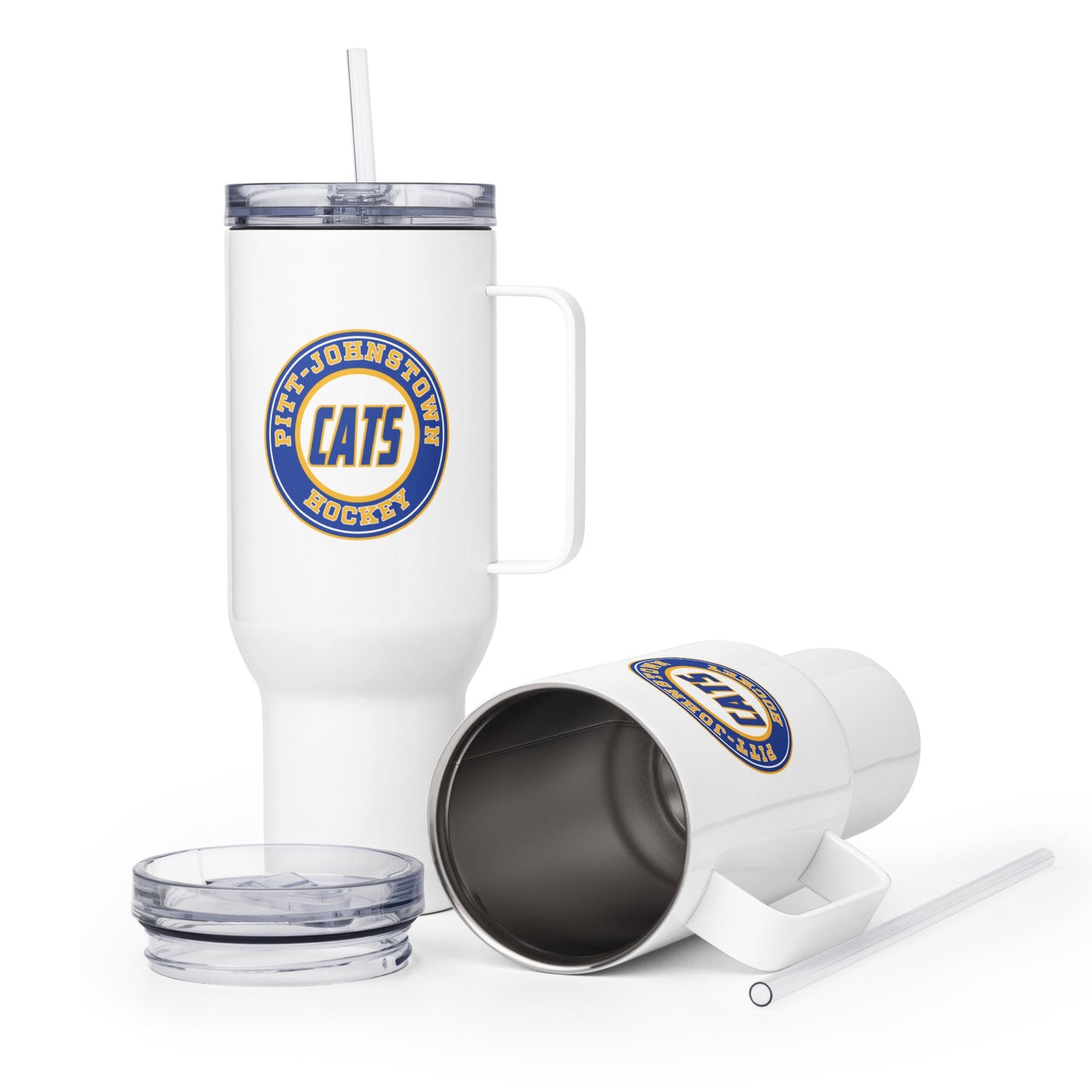 Travel Mug | UPJ Hockey | Badge Logo