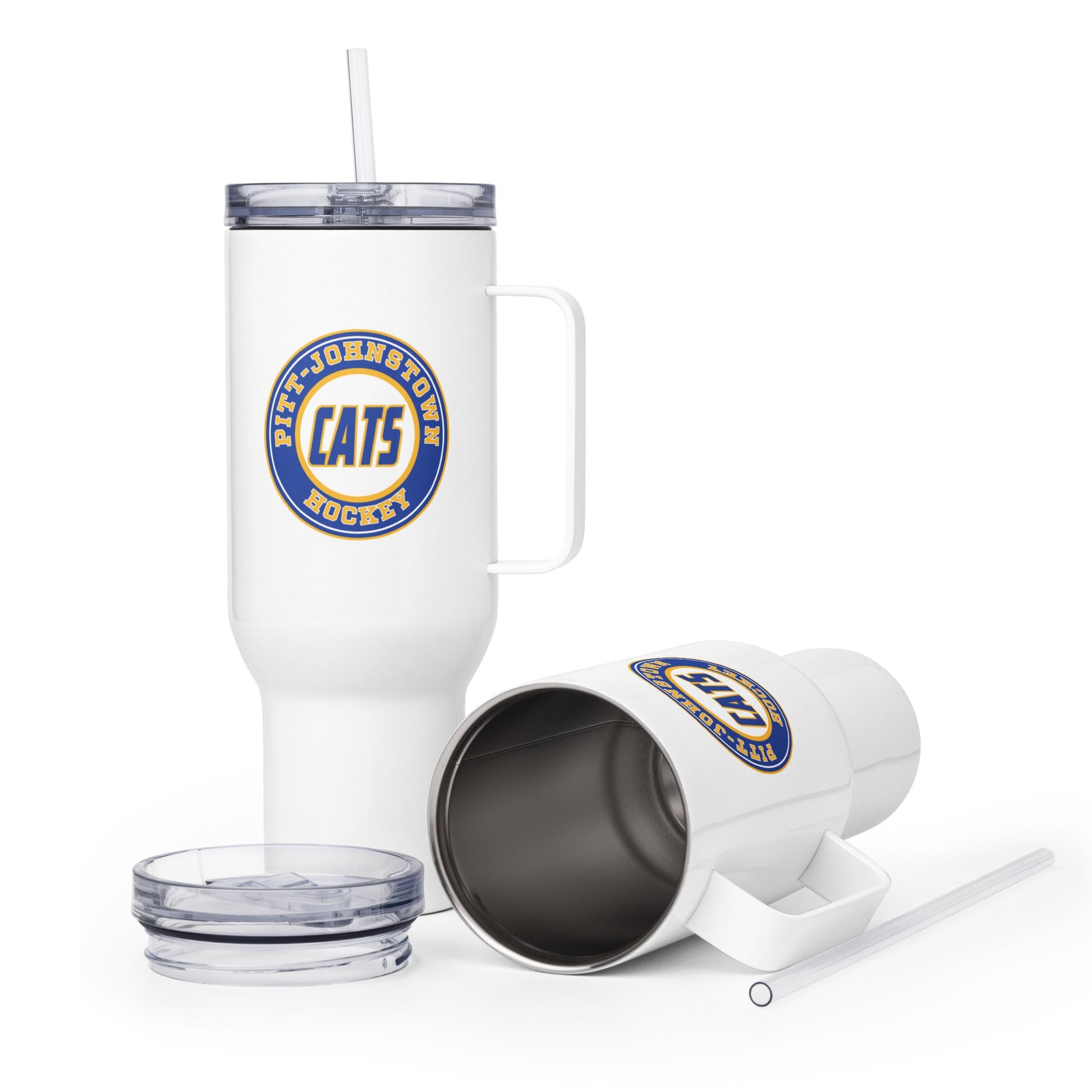 Travel Mug | UPJ Hockey | Badge Logo