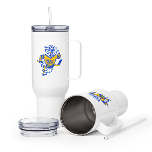 Travel Mug | UPJ Hockey | Mascot Logo