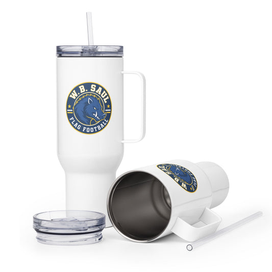 Travel Mug | W.B.Saul Razorbacks | Badge Logo