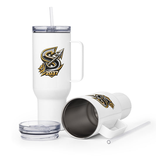 Travel Mug | 2037 Sachem Arrows | Arrowhead Crest Logo