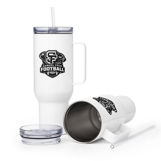 Travel Mug | Samuel Fels Football | Crest Logo