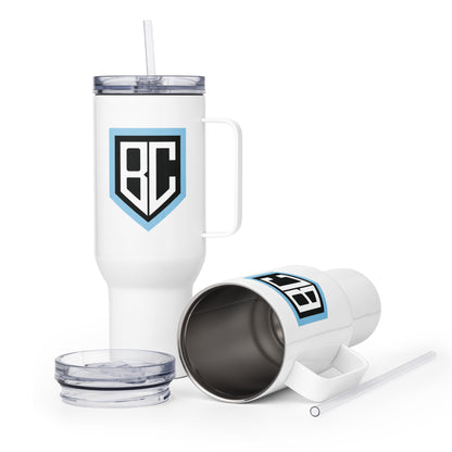 Travel Mug | Blue Collar Softball 2034 | Emblem Logo