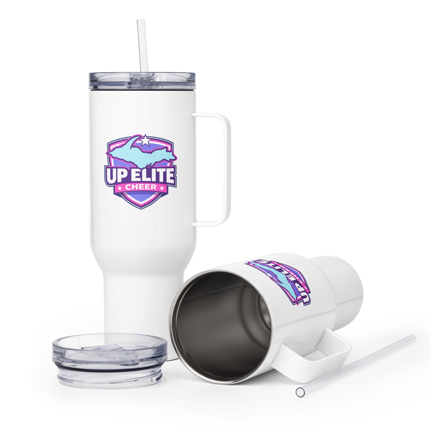 Travel Mug | UP Elite Cheer | Shield Logo