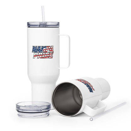 Travel Mug | Nampa Pride | Modern Script Logo