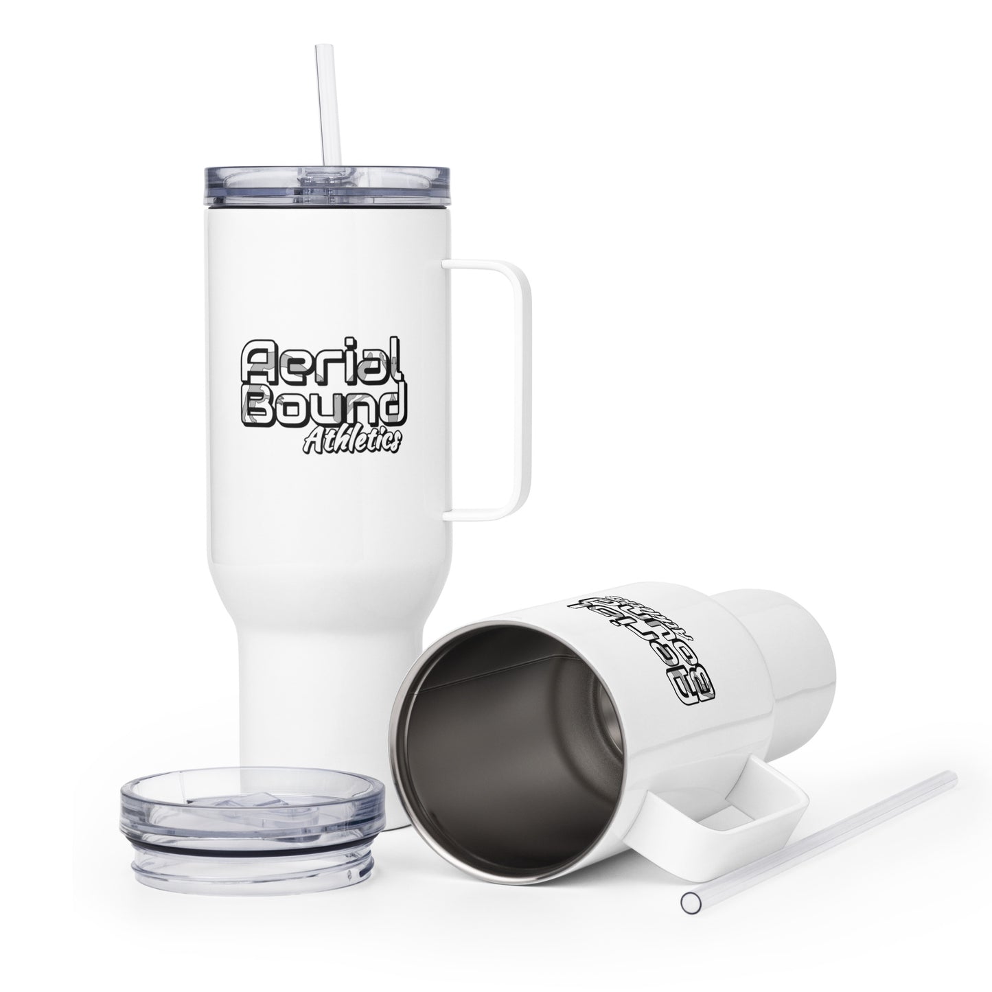 Travel Mug | Aerial Bound Athletics | Athletics Logo