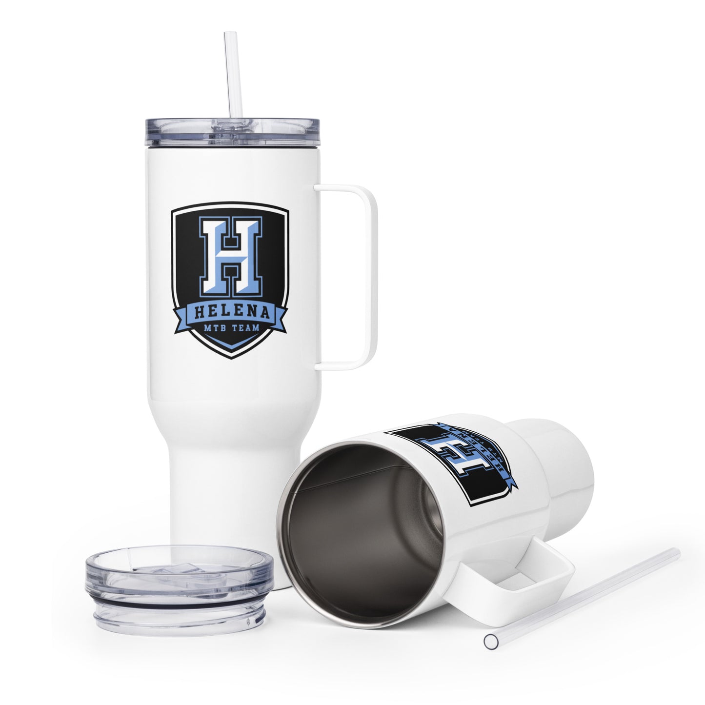 Travel Mug | Helena MTB Team | Vanguard Logo