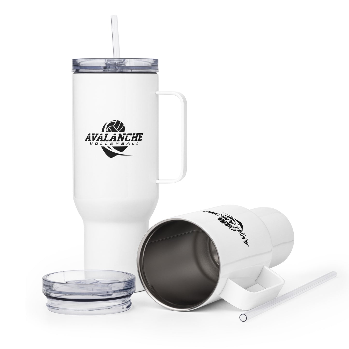 Travel Mug | Avalanche Volleyball Club | Crest Logo