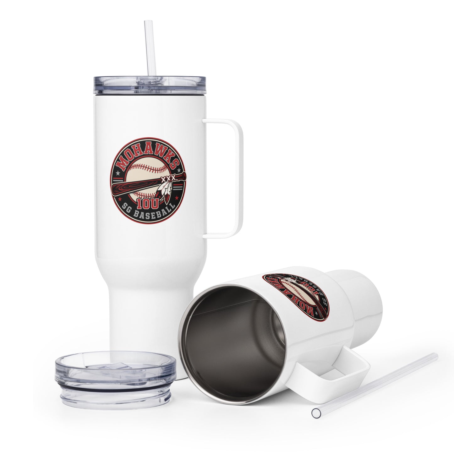 Travel Mug | Mohawks | Athletics Logo