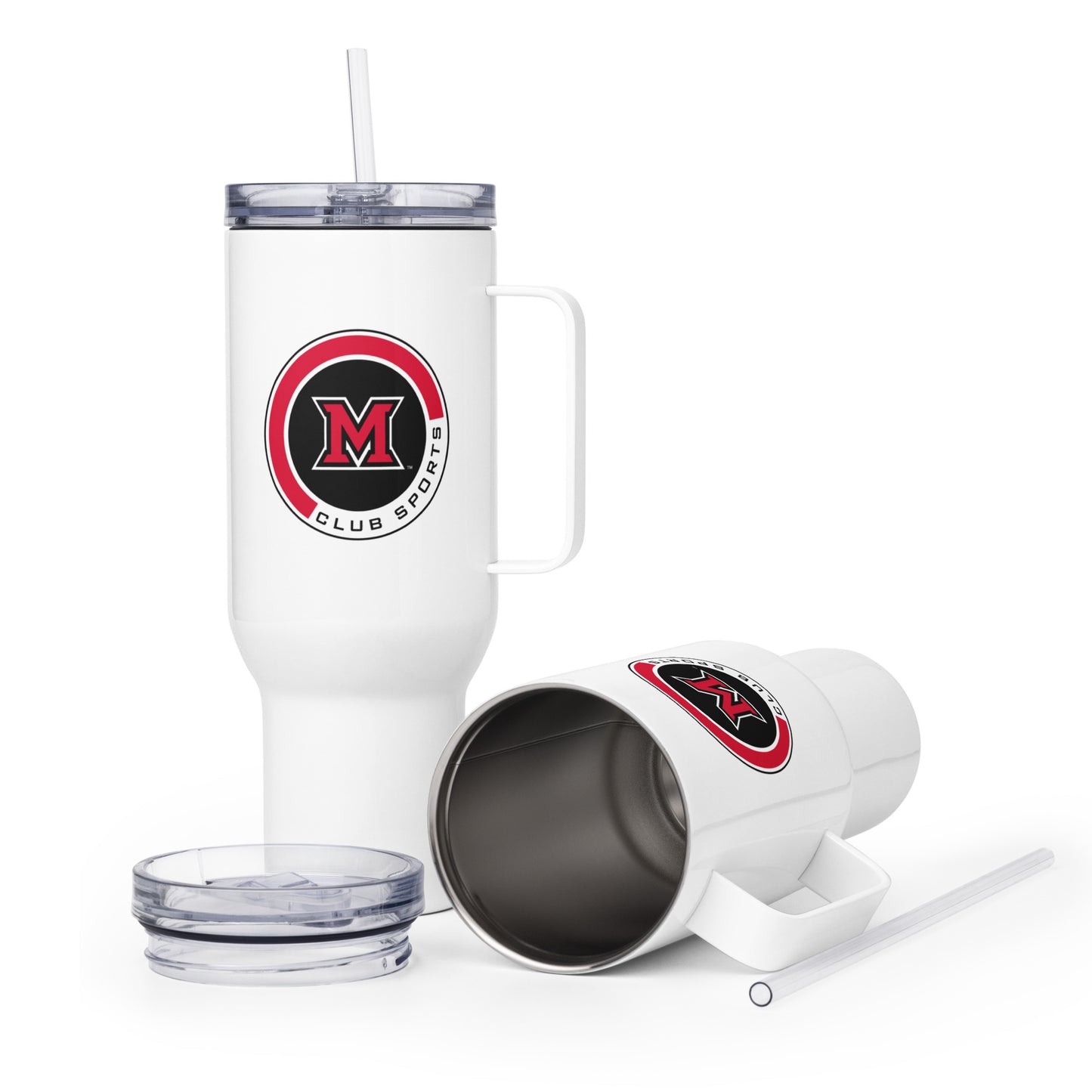 Travel Mug | Miami Women's Hockey | Badge Logo