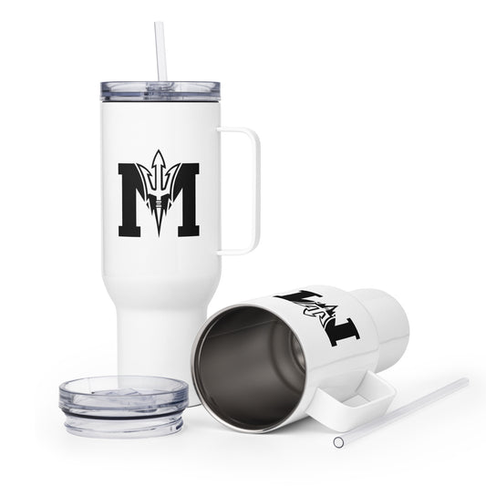 Travel Mug | Mamou High School | Lettermark Logo