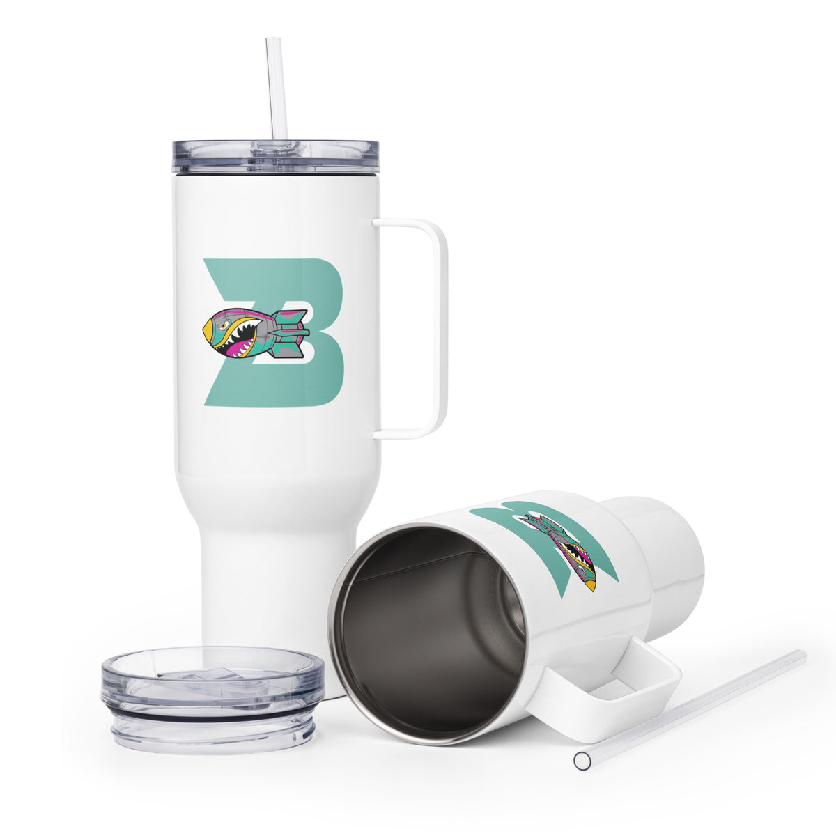 Travel Mug | Buffalo Bomb Squad 12u Softball | Valor Logo