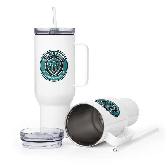 Travel Mug | Community Christian College | Badge Logo