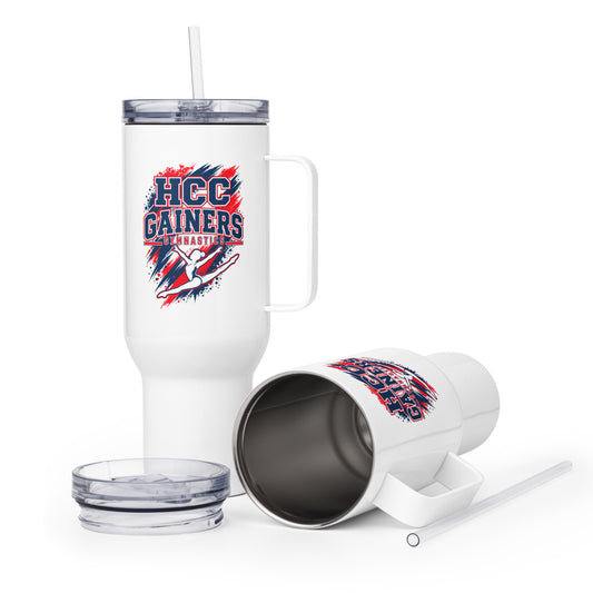 Travel Mug | HCC Gymnastics | Crest Logo