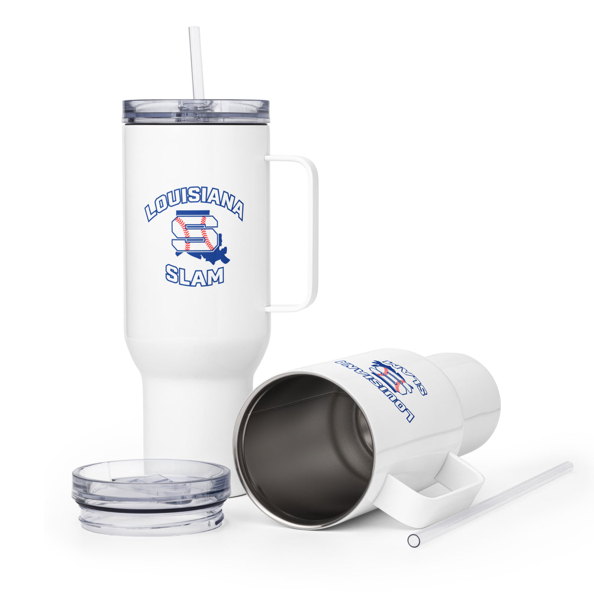 Travel Mug | Louisiana Slam Baseball | Emblem Logo