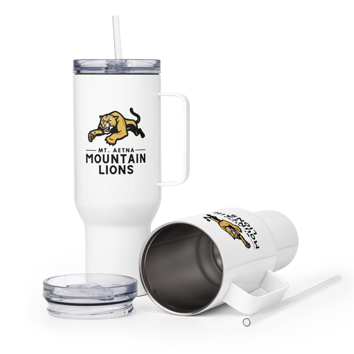 Travel Mug | Mt. Aetna Adventist School | Emblem Logo