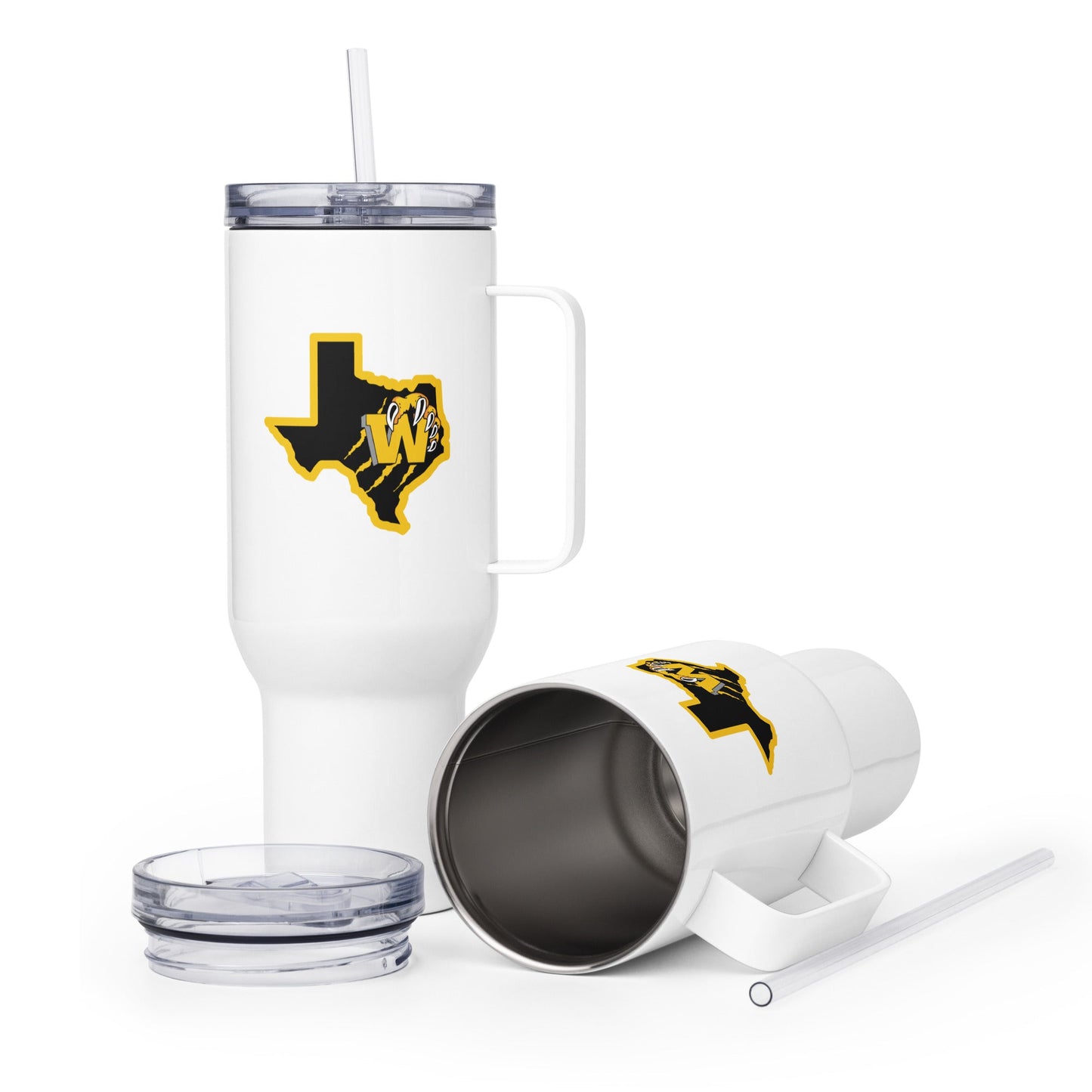 Travel Mug | WYSA | Texas Logo