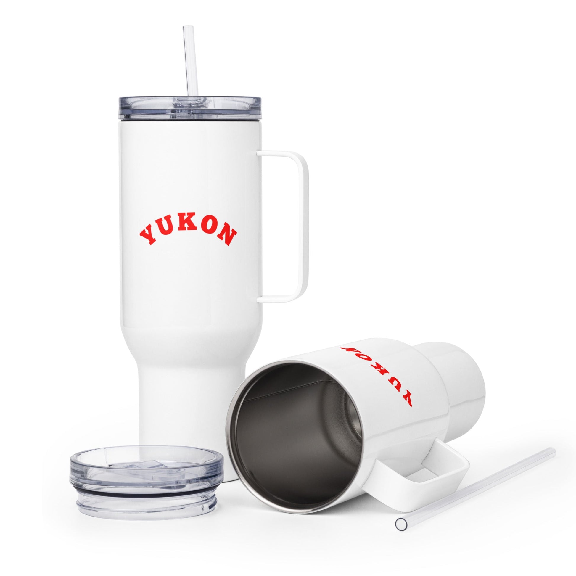 Travel Mug | Yukon Student Council | Script Logo