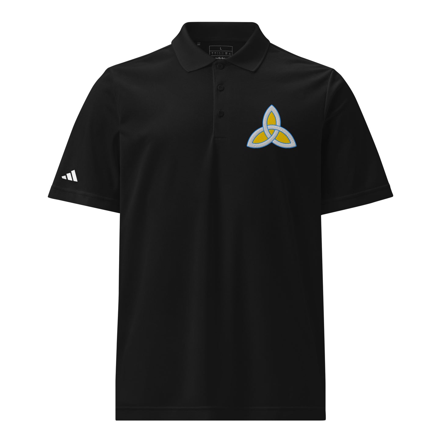 Signature | Embroidered Adidas Sport Polo | God’s Angels | Emblem Logo