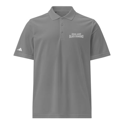 Signature | Embroidered Adidas Sport Polo | Ashland Black Diamonds | Vanguard Logo