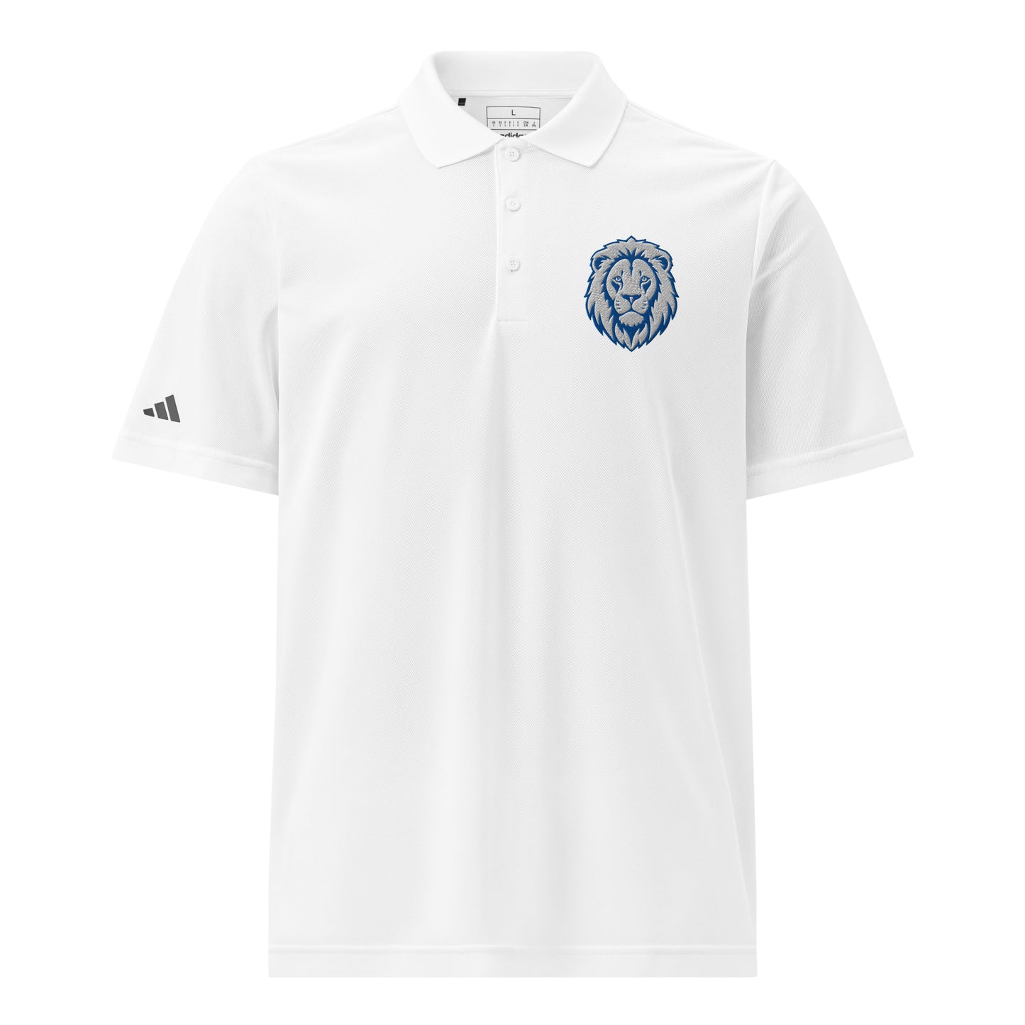 Signature | Embroidered Adidas Sport Polo | Liberty Elementary School | Crest Logo