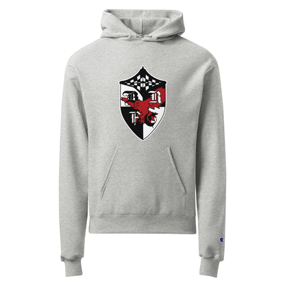 Signature | Champion Hoodie | Bard College Rugby Football Club | Raptor Logo
