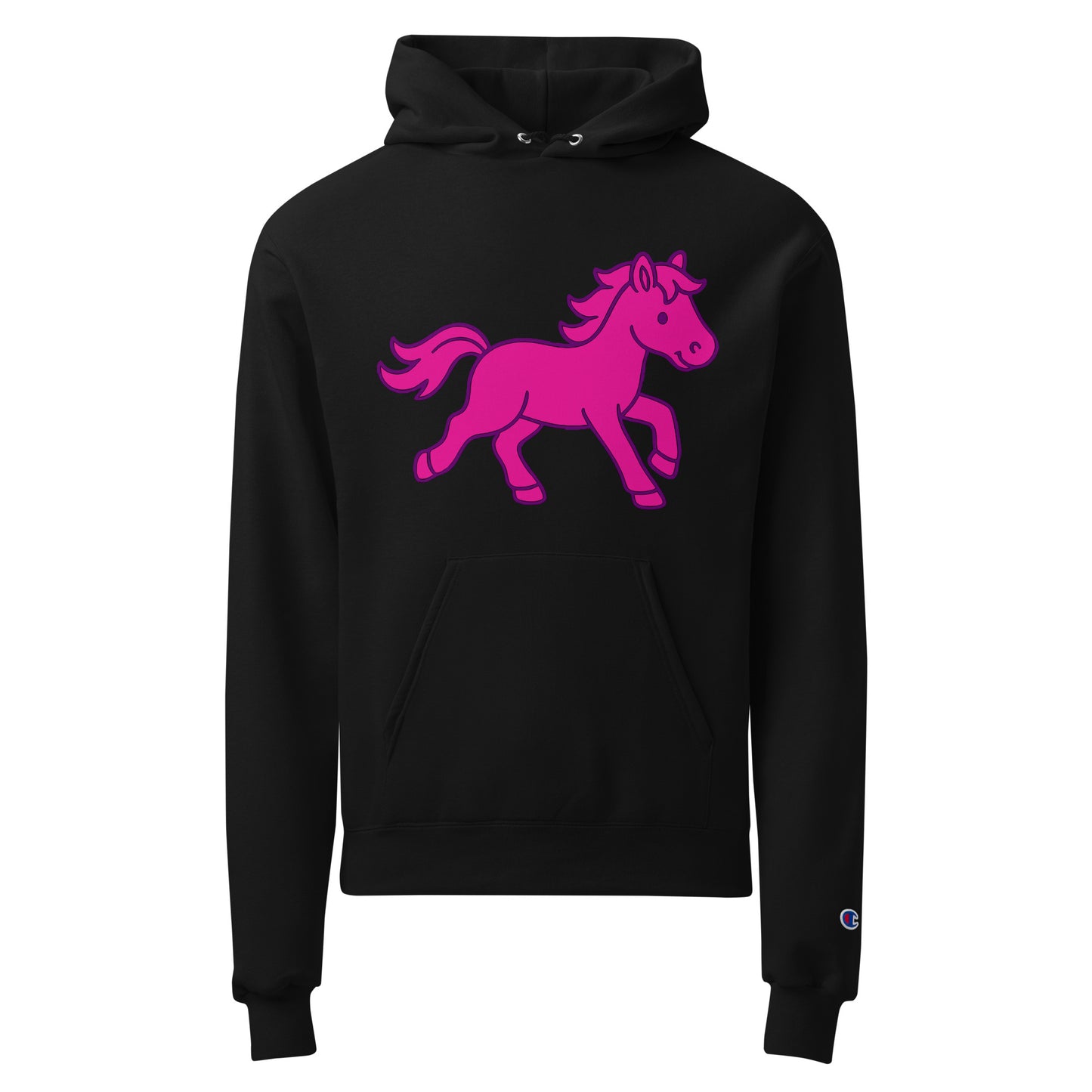 Signature | Champion Hoodie | Pink Pony Athletic Club | Mascot Logo