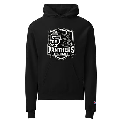 Signature | Champion Hoodie | Samuel Fels Football | Shield Logo